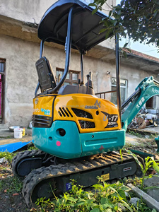 Miniexcavadora Kobelco U17 de 1.8 Toneladas de Segunda Mano con Pocas Horas de Trabajo (1000 Horas) Características: Motor PLC, Caja de Cambios, Bomba de Engranajes - Product Image 2