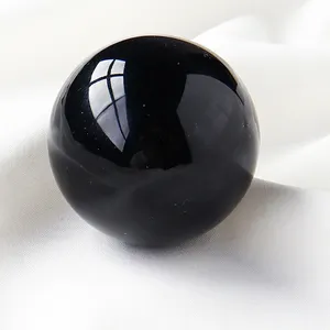 כדור כדור קריסטל טבעי שחור סיטונאי כדור