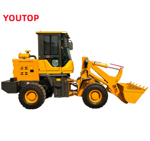 Wheel Loader Mini Tugas Berat Terbaik dengan Perlengkapan Kustomisasi Bucket - Product Image 2
