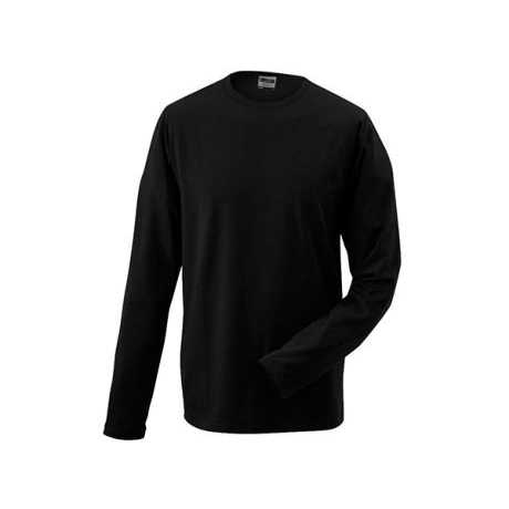 Men's Casual Long Sleeve Shirt Elastic T with Elastane Single Breasted ODM Supply Sizes 3XL 6XL