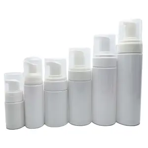 Bouteille moussante en plastique PET 100ml, 150ml, 200ml, 250ml, distributeur de savon liquide, pompe à mousse, bouteille foam-A7