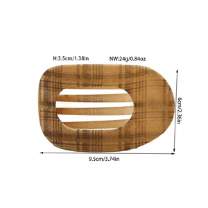 Nouvelle Pince à Cheveux Élégante Haut de Gamme pour Femme, Grande Taille, Creuse et Douce, Style Hiver Simple, pour Filles - Product Image 3