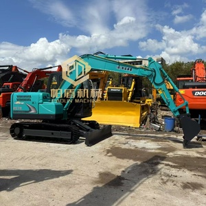 Excavadora Kobelco SK75 usada, original japonesa, Kobelco SK75 SK55 SK50, excavadora Kobelco de 7.5 toneladas, excavadora de cadenas de tamaño mediano. - Product Image 3