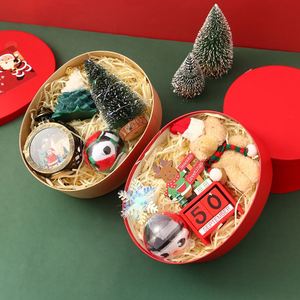 Eco-friendly Cotton Printed Christmas Gift Set Creative Cartoon Dolls Gloves <b>Socks</b> Gift <b>Box</b> with Thermal Transfer Printing - Product Image 3