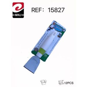 MNJ Spatula White <b>Plastic</b> <b>Kitchen</b> Tool 12Pcs Pack For Baking Cooking - Product Image 3