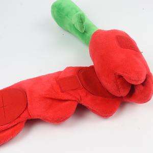 Vendita calda giocattolo di peluche per animali domestici di alta qualità giocattoli striduli per cani durevoli di moda romantica a forma di rosa per animali domestici - Product Image 4