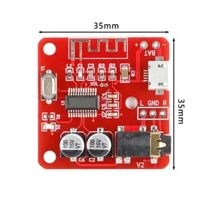 MP3 디코더 보드 무선 Ble 4.2 무손실 오디오 수신기 XH-A250 수신 보드 DIY 자동차 오디오 앰프