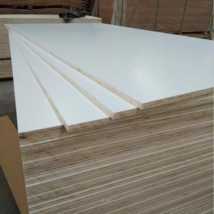 OSL/TSL 15mm carta rivestita di pellicola compensato/melamina E0 formaldeide WBP pioppo di prima classe mobili moderni armadi cucine - Product Image 4