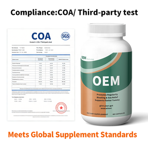 Cápsulas para la Salud Intestinal con Bajo MOQ, Probióticos Limpiadores, Suplementos Herbales para Vendedores de Amazon FBA, Cumplen con la Normativa COA y Pruebas de Terceros - Product Image 5