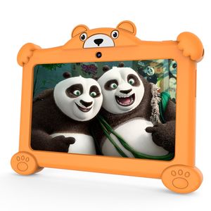 Version globale <span class=keywords><strong>Pritom</strong></span> <span class=keywords><strong>K7</strong></span> Pro Panda Kids Child Tablet PC, 7.0 pouces, 2GB + 32GB Android 11 Support 2.4G WiFi & WiFi 6 Tablet - Product Image 1