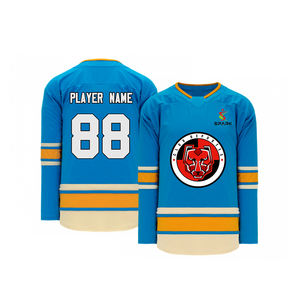 OEM süblimasyon buz hokeyi üniforma toptan baskı gençlik hokey forması buz hokeyi <span class=keywords><strong>Jersey</strong></span> özel takım - Product Image 6