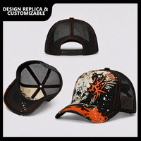 Gorra de Béisbol Personalizada al por Mayor OEM ODM con Bajo MOQ, Impresión, Bordado, Parches, Etiquetas Metálicas, Visera Curva, Estilo Urbano, Gorra Trucker