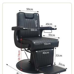 Sillón de Barbería Profesional de Alta Resistencia, Sillón de Barbería de Lujo, Sillón de Estilismo para Peluquería - Product Image 5