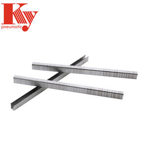 ओएम 22 गा यू-प्रकार के नाखून फास्टनर 4 जे स्टेपल 10 मिमी लंबाई 410j सोफे नाखून चिकना लोहे के मानक आकार - Product Image 4