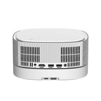 Proyector de video más vendido YG361 con proyector portátil LED Electronic Focus con batería recargable