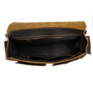 Tiding Vintage Brown Handmade <strong>Men</strong> Genuine Leather 13 Inch <strong>Laptop</strong> <strong>Bag</strong> Briefcase <strong>Messenger</strong> <strong>Bag</strong> <strong>for</strong> Man - Product Image 5