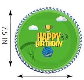 Plato de postre de 7 pulgadas*20