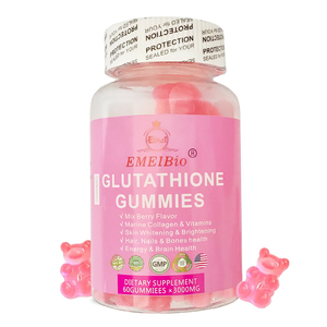 3000mg Anti-âge Santé Compléments Blanchiment de la Peau L-Glutathion <span class=keywords><strong>Collagène</strong></span> Capsule Gélules Vitamines Gommes sous forme posologique - Product Image 6