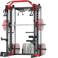 Snode Smith Machine Equipment – Système de poulies réglables en acier inoxydable avec câble croisé et lat pulldown pour station de musculation à domicile