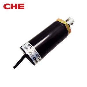 CHEO1-25/50l menyesuaikan DC 12V /<span class=keywords><strong>24V</strong></span> bingkai terbuka tarik solenoid linear Solenoid elektromagnet Tubular - Product Image 2