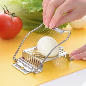 Cortadora de huevos de alambre de acero inoxidable, cortadora de huevos, apta para lavavajillas, cortadora de huevos de <span class=keywords><strong>codorniz</strong></span> - Product Image 1