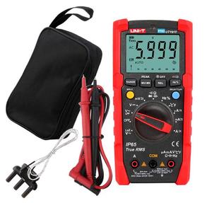 มัลติมิเตอร์แบบมือถือ True RMS ของแท้ 100% รุ่นใหม่ 20A DC/AC 428 กรัม 600V แรงดันสูง วัสดุพลาสติกแข็งแรง สีแดงดำ รับประกัน 1 ปี True Rms Multi - Product Image 4