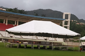 เวทีงานแต่งงานขนาด 1.22x1.22 ม. และ 2x1 ม. โครงอะลูมิเนียมแบบพกพา แท่นเวทีเหล็กและไม้ เฟอร์นิเจอร์ไม้ แท่นคอนเสิร์ต - Product Image 2