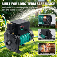 Pompe de surpression auto-amorçante en fonte haute pression PMZD-158 avec contrôle entièrement automatique 220V pour usage domestique