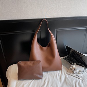 Casual Hobo Bag for Women Soft Shoulder Bags Slouchy Pu Leather Tote Purses for Work Travel Custom Logo Low MOQ Wholesale Price - Product Image 4