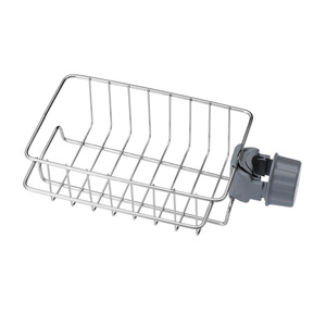 Escurridor de Cocina de Acero Inoxidable, Cesta Colgante para Almacenamiento de Especias, Multiusos, Instalación sin Taladro - Product Image 1