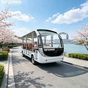 Autobús Turístico Eléctrico de 14 Plazas con Certificación CE, Vehículo de Transporte para Lugares Turísticos, Hoteles y Resorts, Suministro de Fábrica - Product Image 1