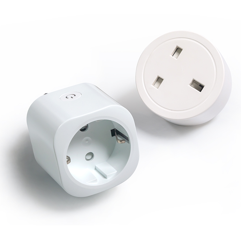 Tuya 16A presa Mini Smart Plug con Smart Life App Wifi funziona con Alexa e Zigbee Network UK/EU Smart Plug