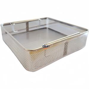 Bite-Resistant 304/316 Stainless Steel GELE Brand <b>Sterilization</b> Basket GL3019 High-Temperature Treatment Pet Dental Instruments - Product Image 6