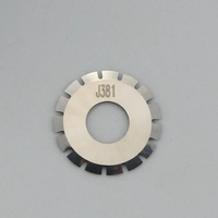 JINGWEI OEM/ODM lame rotative J381 couteau rotatif oscillant couteau en carbure de tungstène coupe caoutchouc papier industriel lame de refendage