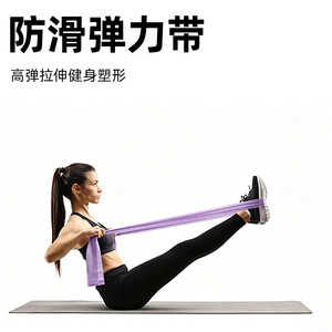 Bande de Résistance Élastique TPE Slitt pour Fitness, Entraînement de Force, Yoga et Étirements – Différents Niveaux de Résistance - Product Image 3