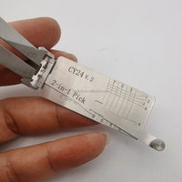 Lecteur de clés Lishi CY24, outil de décodage et de crochetage pour clés de voiture, outil de serrurier pour Chrysler