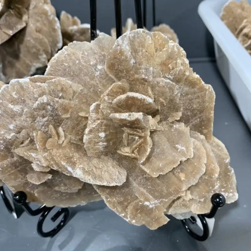 China Donghai Wholesale Natural Desert Rose Granite Stone Mineral For decoration