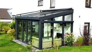 Jardín de invierno independiente, terraza acristalada y casas de cristal, <span class=keywords><strong>solarium</strong></span> de cristal, terraza acristalada en venta - Product Image 5