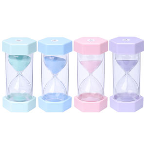 นาฬิกาทรายพลาสติก 1 2 3 4 5 10 15 นาที นาฬิกาทรายแก้วสำหรับเด็ก - Product Image 1