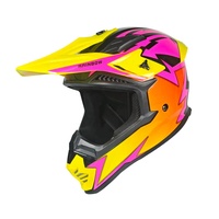 Casque de moto tout-terrain intégral en ABS, ventilé, avec lunettes de protection pour les passionnés de motocross et de dirt bike
