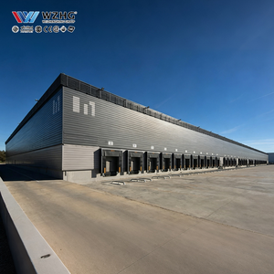 Grande structure d'atelier industriel en acier préfabriquée - Product Image 1