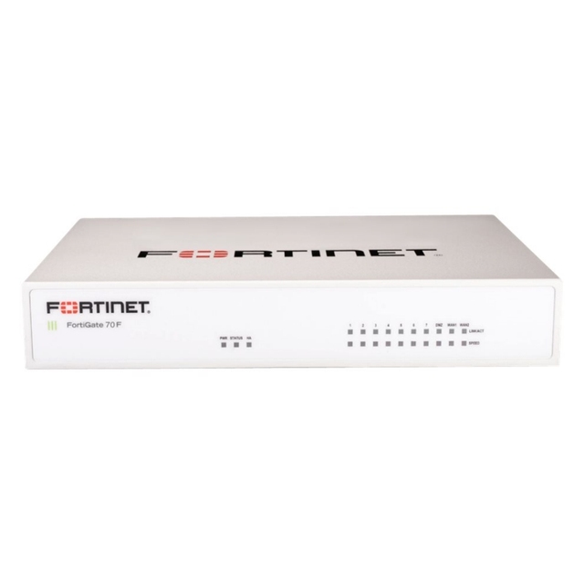 FortiGate 70F Base Appliance FG-70F FG-71F Fortinet Enterprise Firewall 10xGE RJ45 Ports Next-Generation Firewall