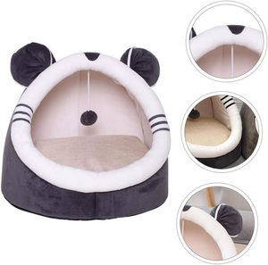 Nouveau lit pour chien et chat en peluche classique, portable, toutes saisons, doux, couleur personnalisable, très vendu - Product Image 2