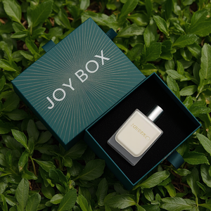 Joybox sang trọng cứng nhắc giấy các tông nước hoa chai Hộp Quà Tặng biểu tượng tùy chỉnh in Matt cán xốp lót loại - Product Image 1