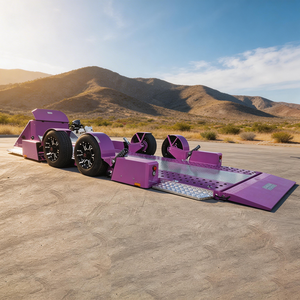 <span class=keywords><strong>Remorque</strong></span> de transport de voitures de course robuste, <span class=keywords><strong>remorque</strong></span> à plateau portable pour le transport de voitures de course - Product Image 1