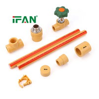 IFAN Original Vente en gros Raccords de tuyauterie PPR de haute qualité pour l'eau, Raccords de plomberie PPR, Connecteurs PPR en plastique