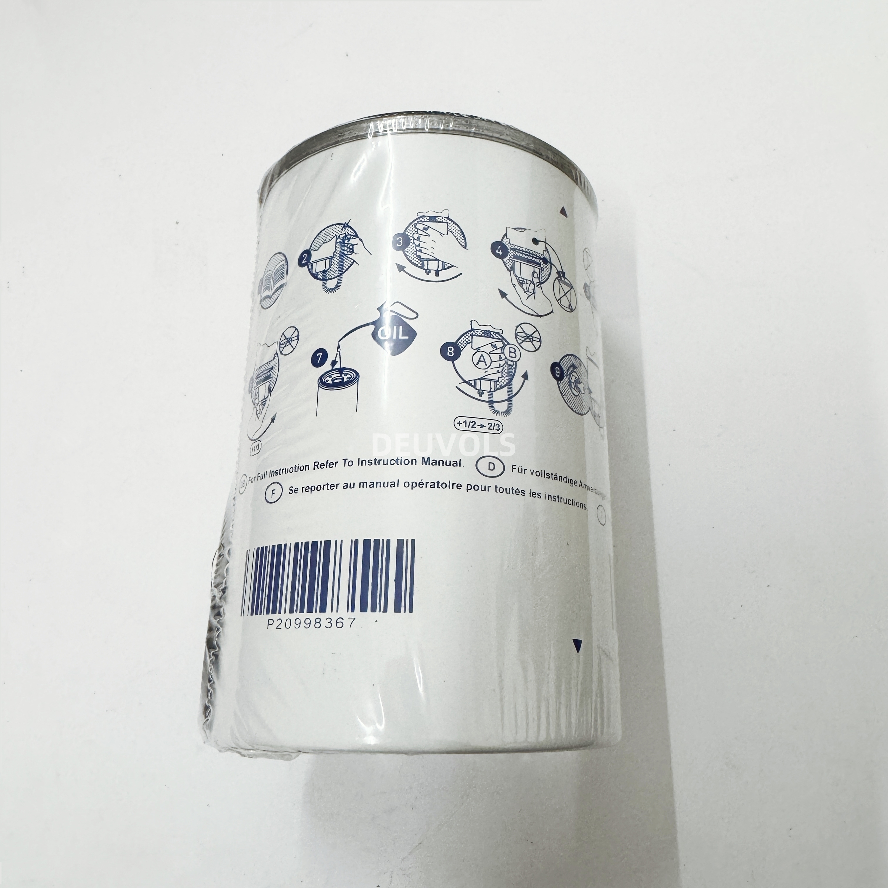D12 D16 Fuel Filter Oil Filter 20998367 for Abarth 124 Spider
