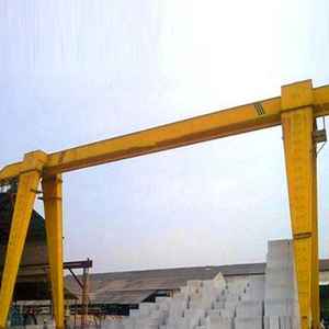 Grue à portique portable de 5 tonnes avec moteur de palan électrique et roulement pour atelier et logistique - Product Image 3