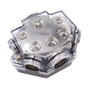 Sửa đổi âm thanh xe hơi một chia thành hai/Ba/năm hộp dây nối đất hộp phân phối Cáp trung tâm tách biệt ghế an toàn tiêu cực - Product Image 1