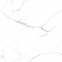 Carrelage en porcelaine blanc brillant effet marbre, design moderne, Foshan JBN, 800x800, pour salon et appartement.